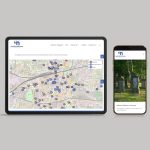 Jüdisches Dortmund website auf Tablet